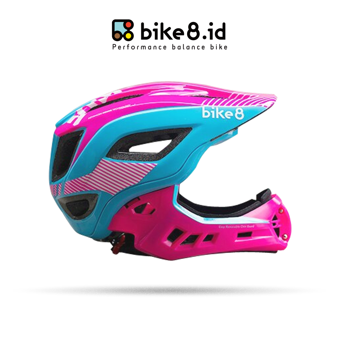 BIKE8 Kid Bike Full Face Helmet - Helm Sepeda Anak