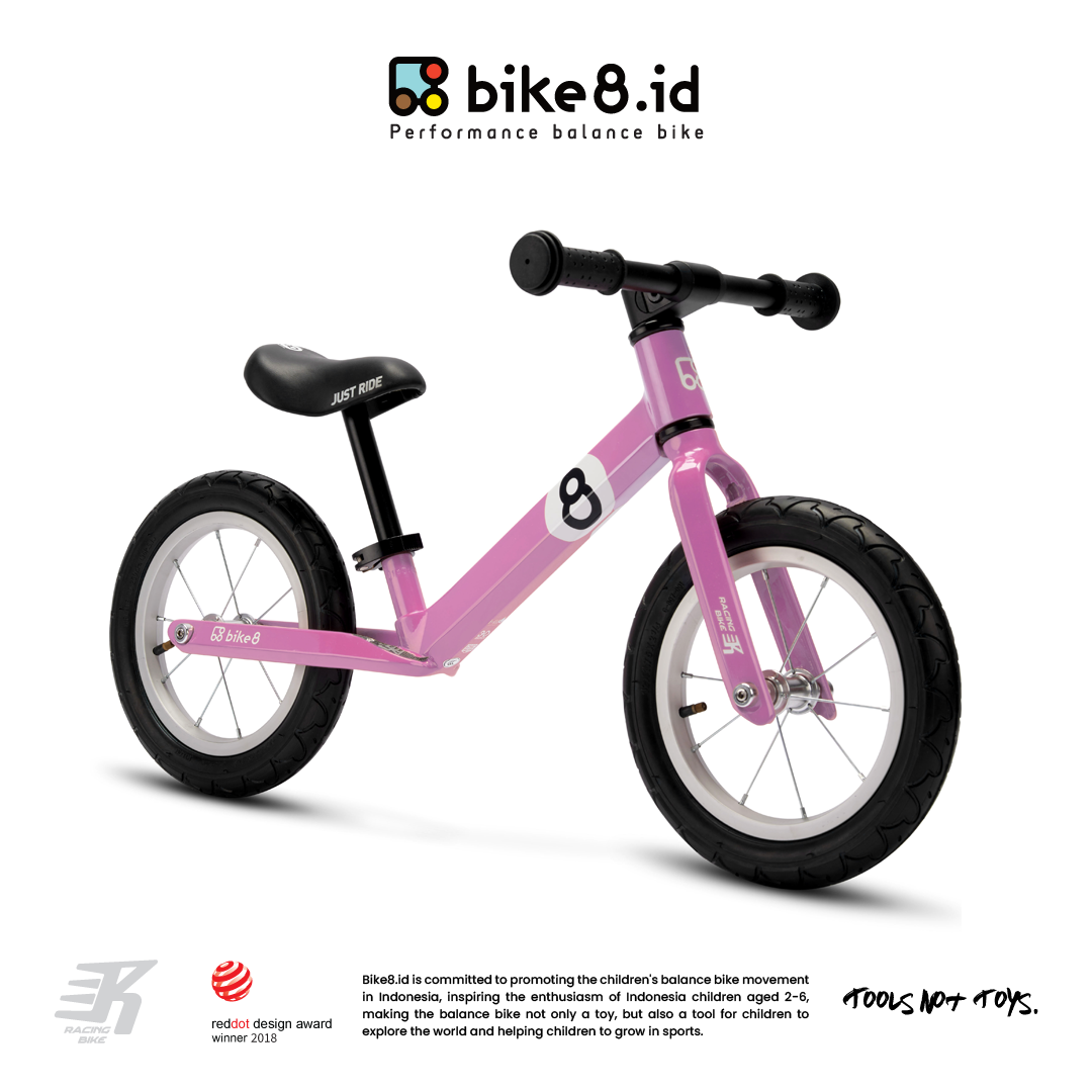 BIKE8 Children Racing Balance Bike / Push Bike - Sepeda Anak