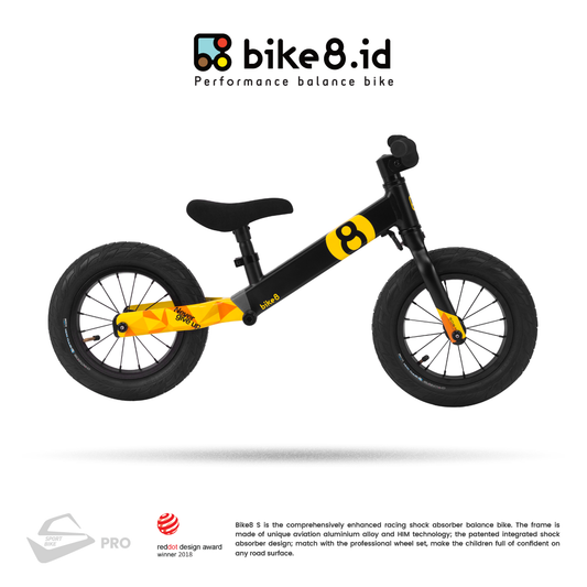 BIKE8 S-PRO Balance Bike Pushbike Sepeda Anak