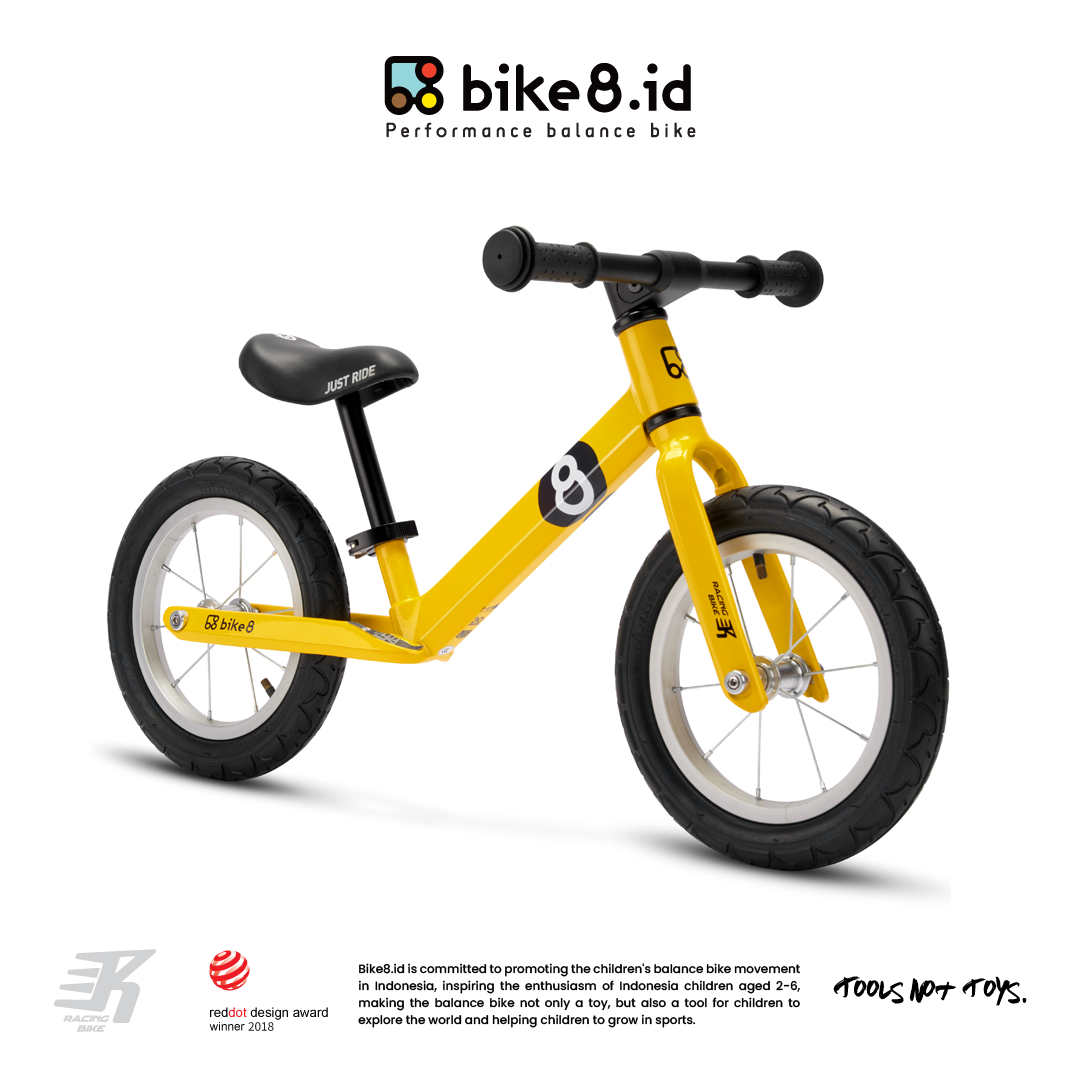 BIKE8 Children Racing Balance Bike / Push Bike - Sepeda Anak