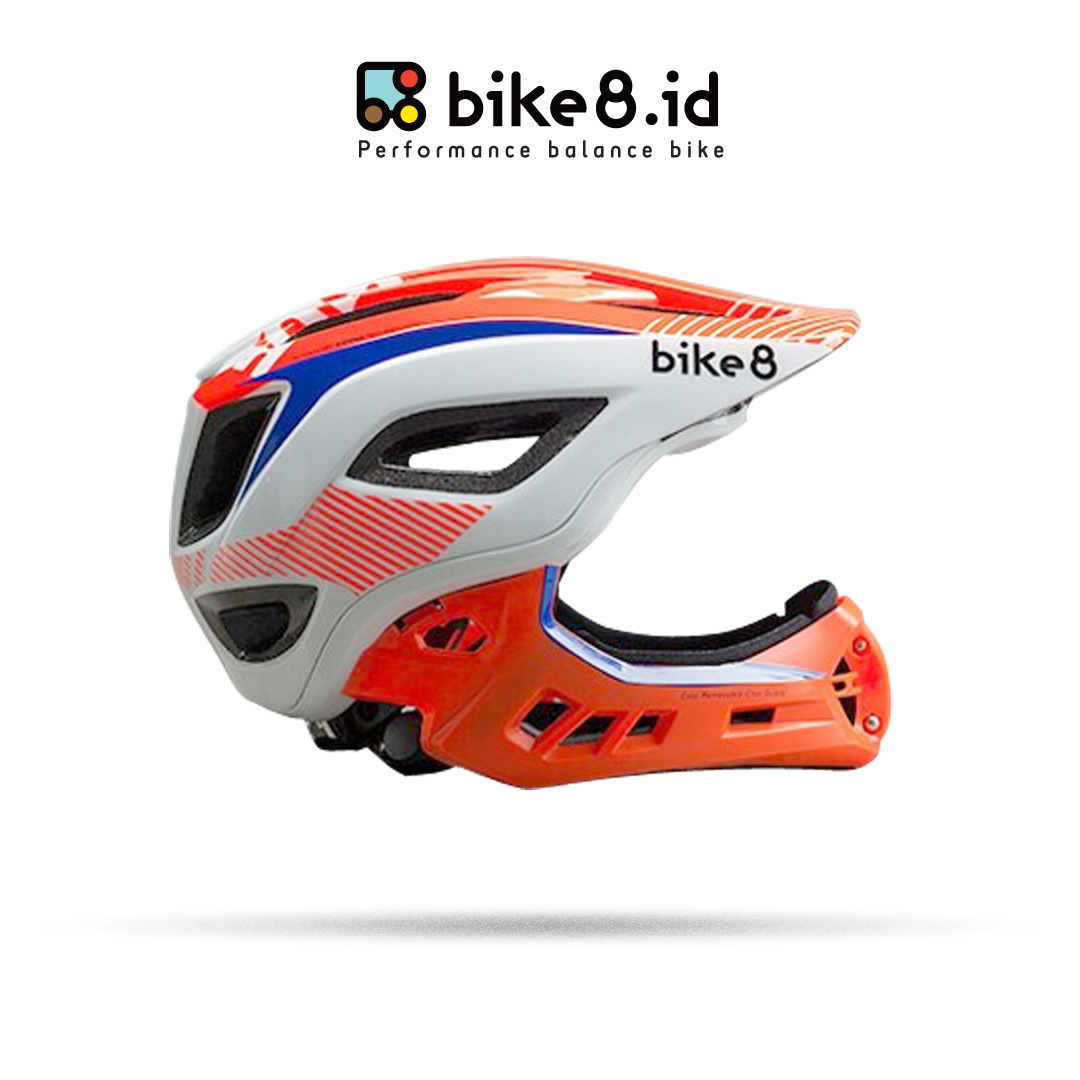 BIKE8 Kid Bike Full Face Helmet - Helm Sepeda Anak