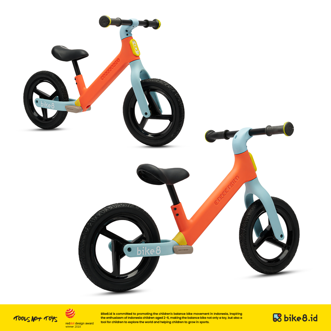 BIKE8 SF-1 PRO Balance Bike / Push Bike - Sepeda Anak