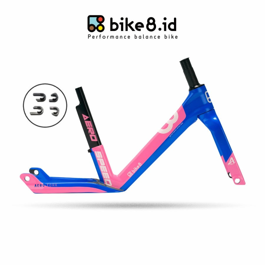 FRAME BIKE8 CARBON FIBER Balance / Push Bike - Sepeda Anak