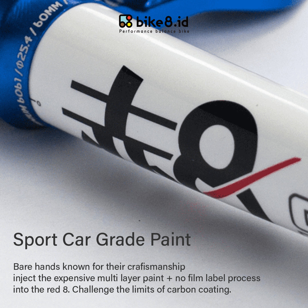 BIKE8 Push Balance Bike T800 CARBON Fiber Handlebar 22.2mm Sepeda Anak