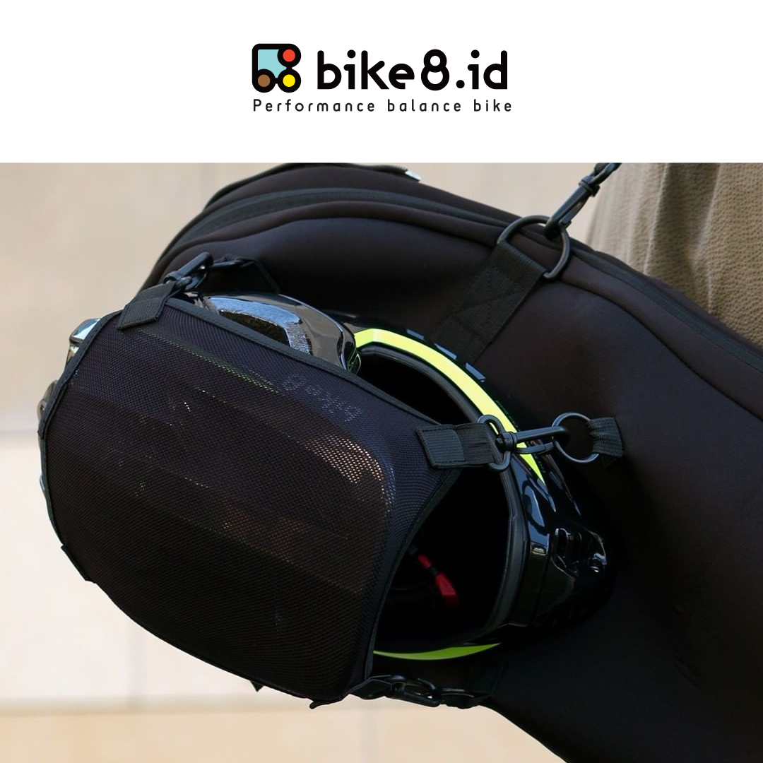 BIKE8 Balance Push Bike Carrier Cover Bag - Tas Sepeda - WHITE