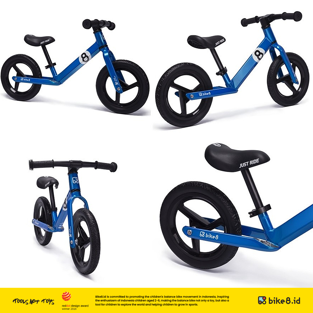 BIKE8 Children Racing Balance Bike / Push Bike - Sepeda Anak