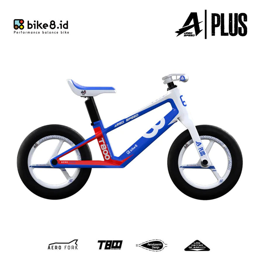 BIKE8 Balance Bike CARBON FIBER Full Bike Series - Sepeda Anak