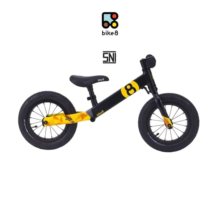 BIKE8 PRO EDITION Balance Bike / Push Bike - Sepeda Anak