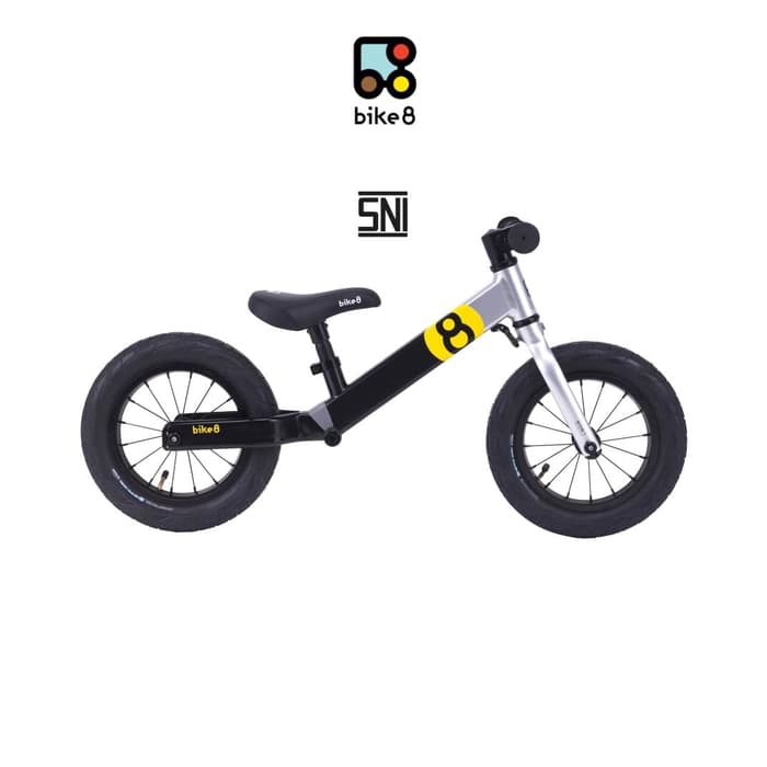 BIKE8 PRO EDITION Balance Bike / Push Bike - Sepeda Anak