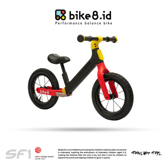 BIKE8 SF-1 PRO Balance Bike / Push Bike - Sepeda Anak