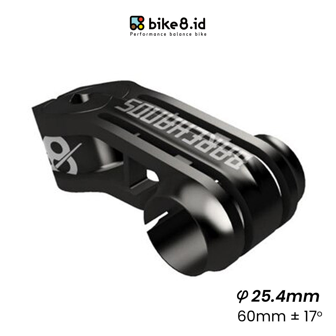 BIKE8 60mm Push Balance Bike Stem Racing 17° 25.4 mm - Sepeda Anak