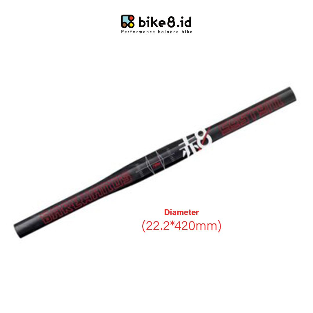 BIKE8 Push Balance Bike T800 CARBON Fiber Handlebar 22.2mm Sepeda Anak