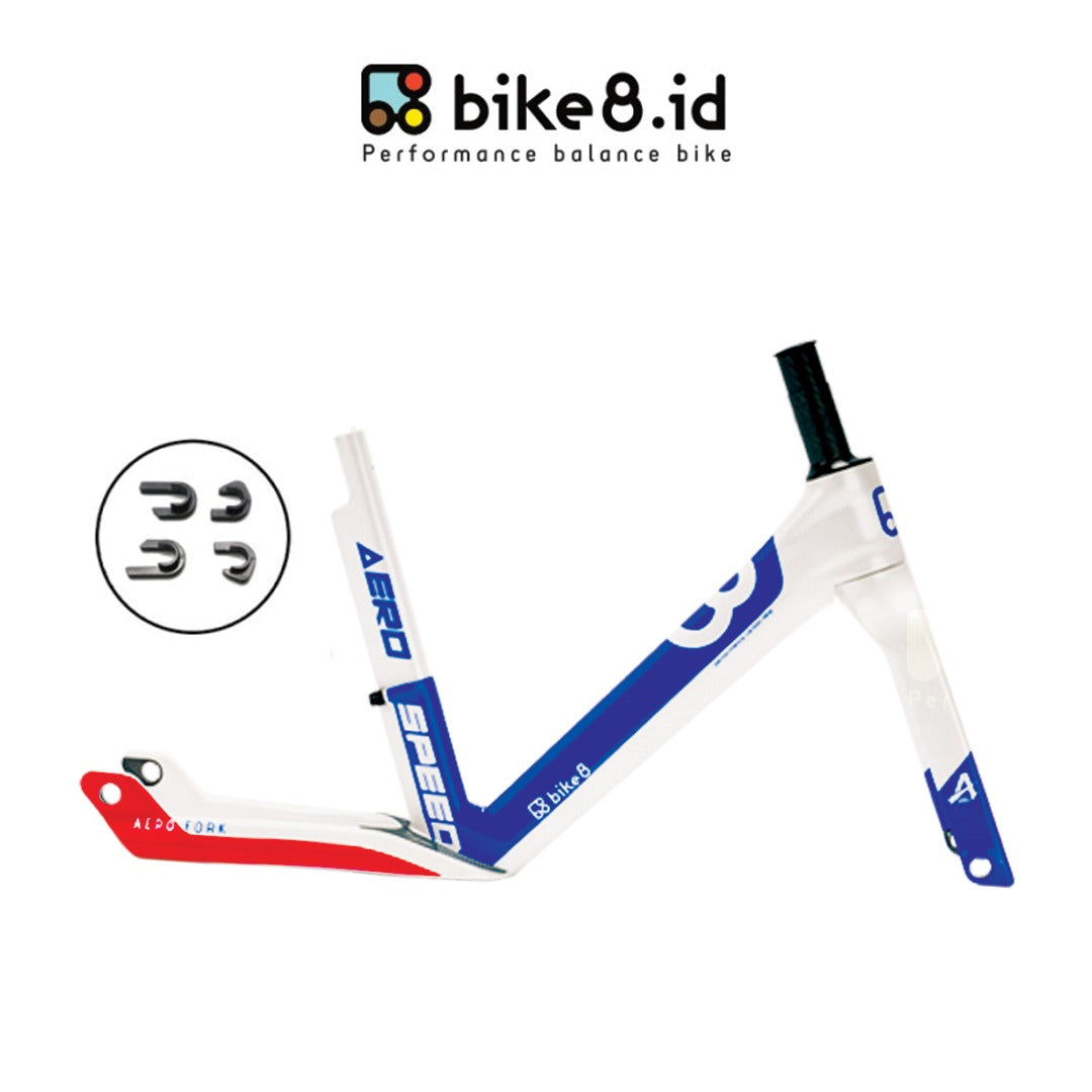 FRAME BIKE8 CARBON FIBER Balance / Push Bike - Sepeda Anak