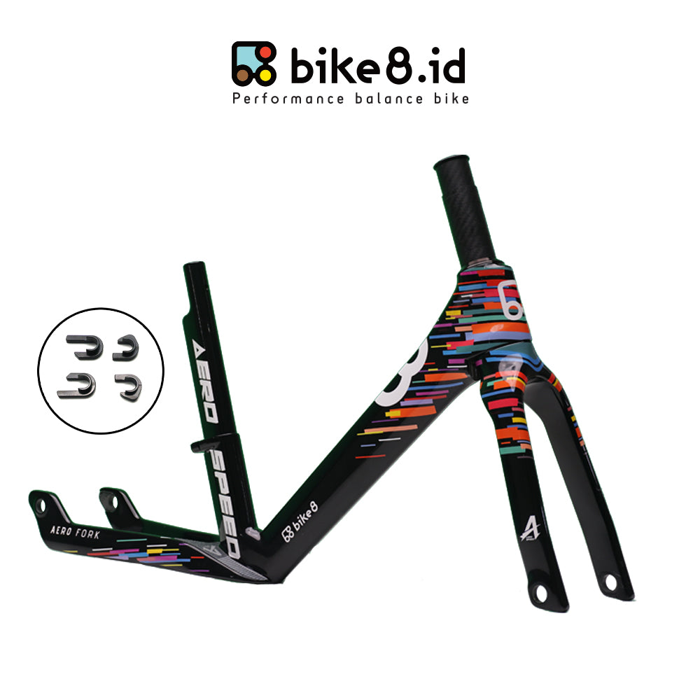 FRAME BIKE8 CARBON FIBER Balance / Push Bike - Sepeda Anak