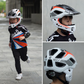 BIKE8 Kid Bike Full Face Helmet - Helm Sepeda Anak - WHITE