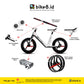 BIKE8 Balance Bike CARBON FIBER Full Bike Series - Sepeda Anak
