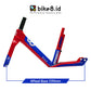 FRAME BIKE8 CARBON FIBER Balance / Push Bike - Sepeda Anak - BLUE RED