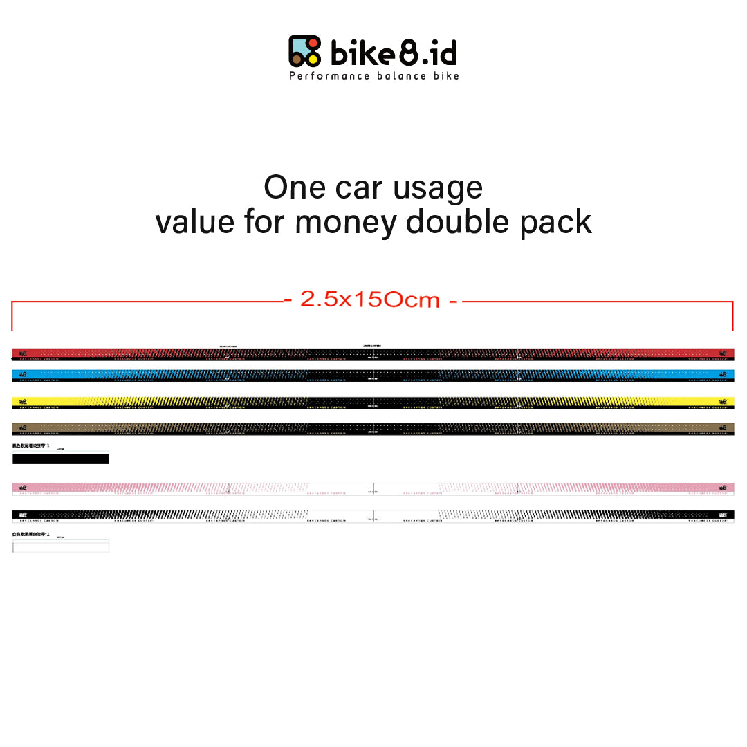 BIKE8 Push Balance Bike Ultrathin Handlebar Tape - Pelapis Setang