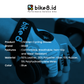 BIKE8 Cycling Kid Glove Half Finger - Sarung Tangan Sepeda Anak - BLUE